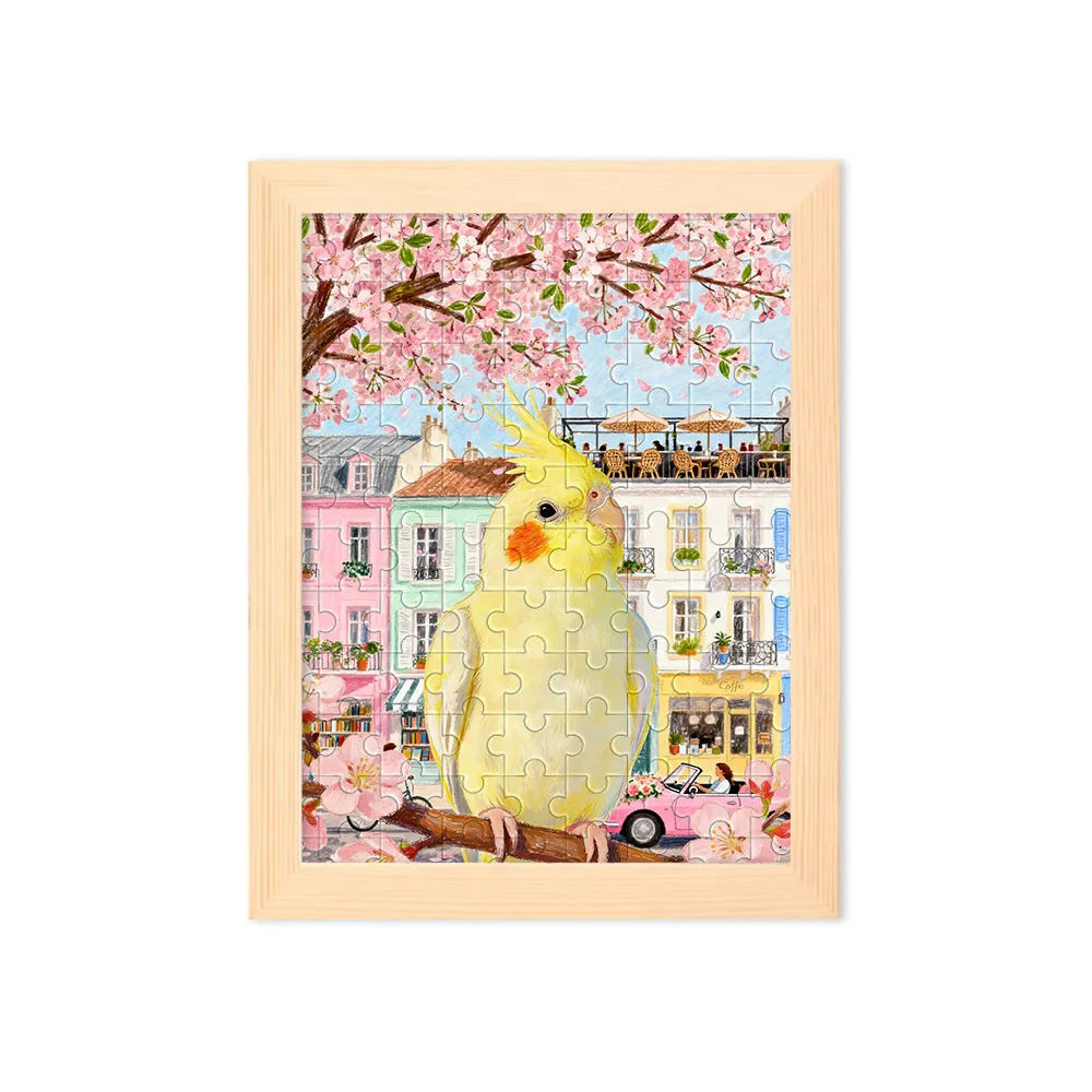 Spring - Custom Pet Puzzle (500 Pieces Framed)