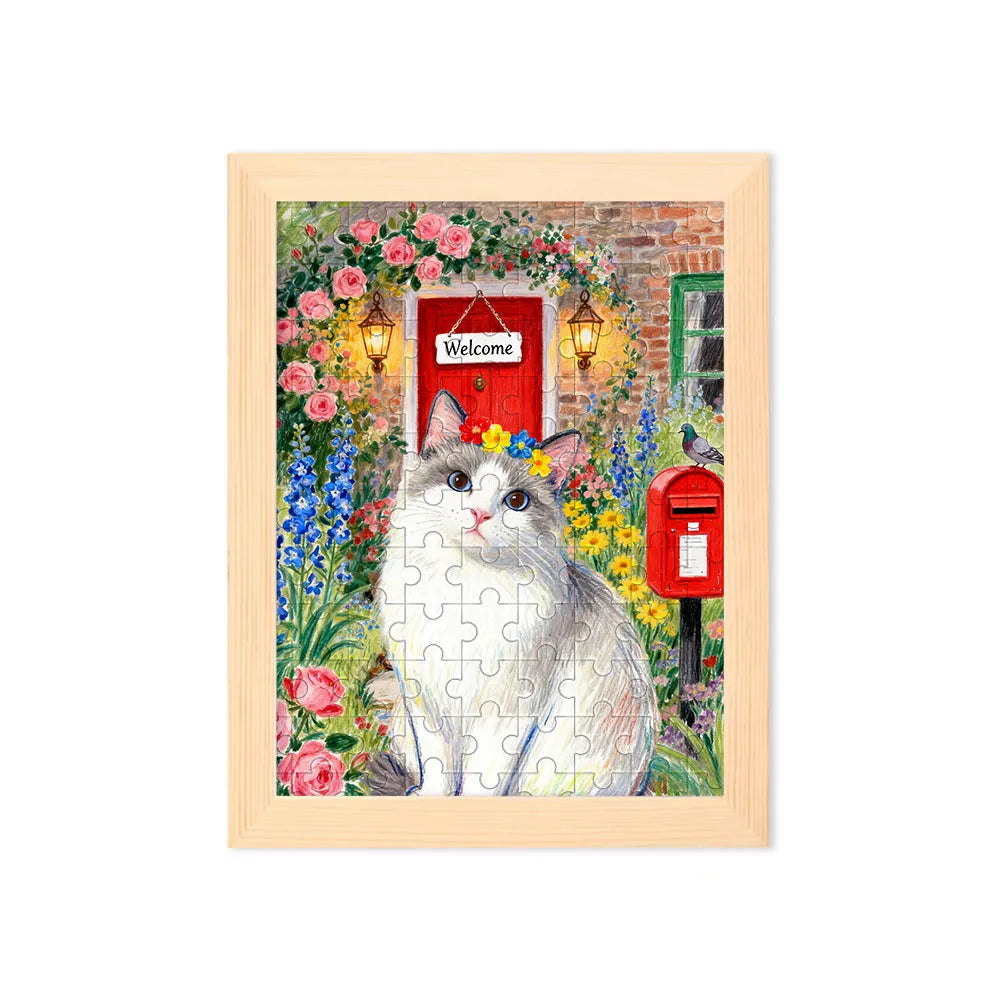 Summer - Custom Pet Puzzle (500 Pieces Framed)