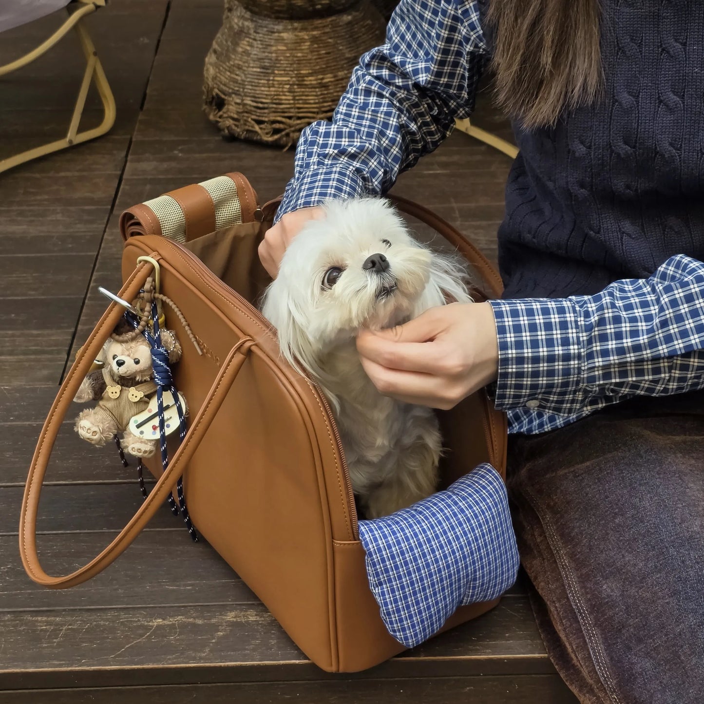 Autumn & Winter Pet Carrier Bag