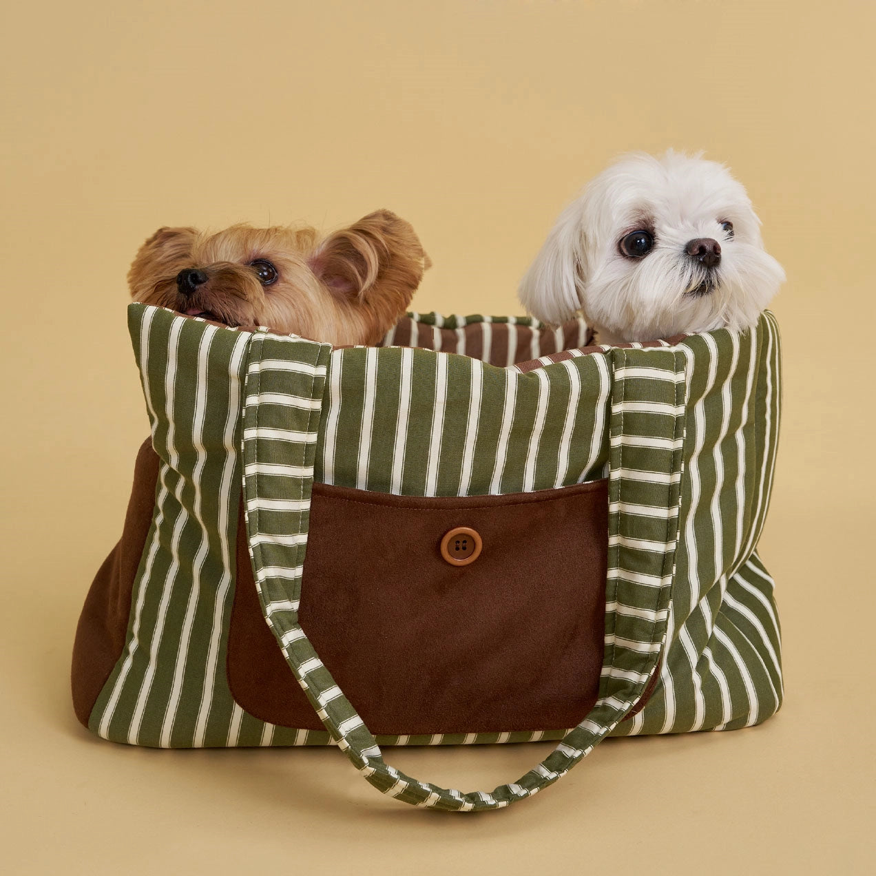 Avocado Green Pet Carrier
