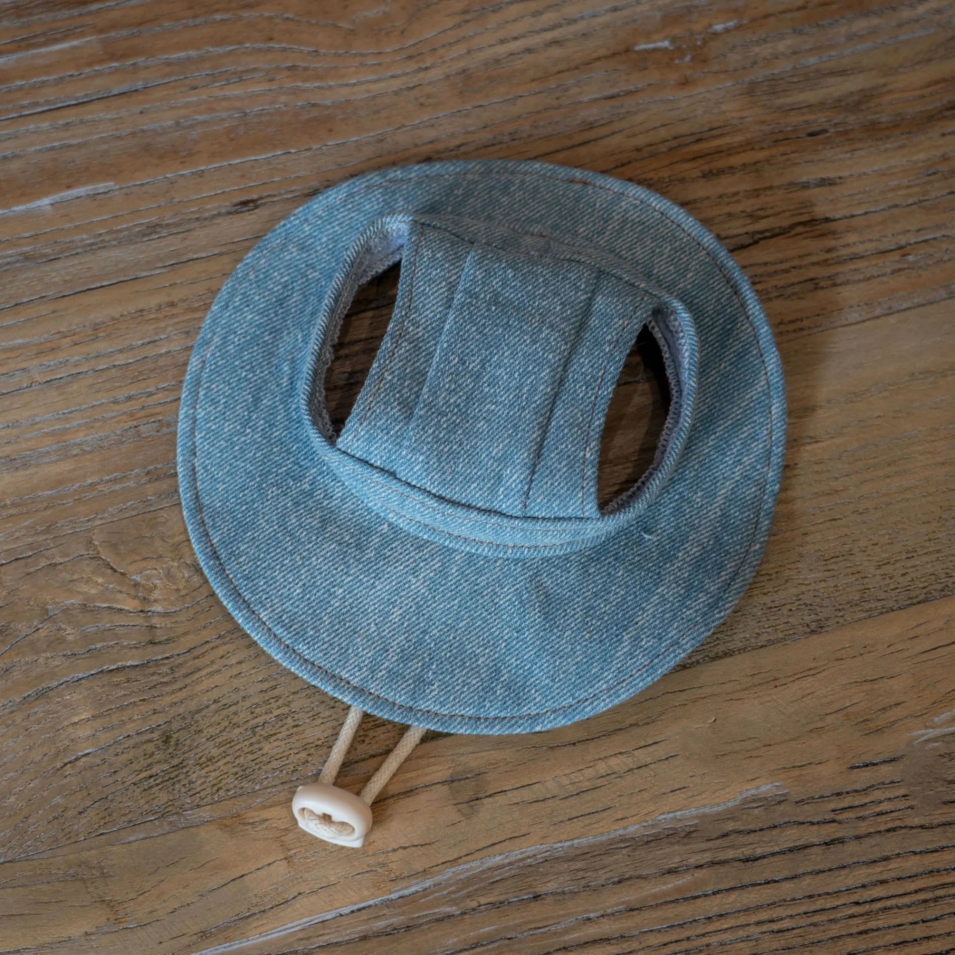 Cute Bow Denim Cat Harness with Leash