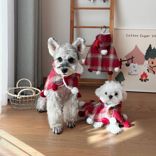 Christmas Dog Cloak