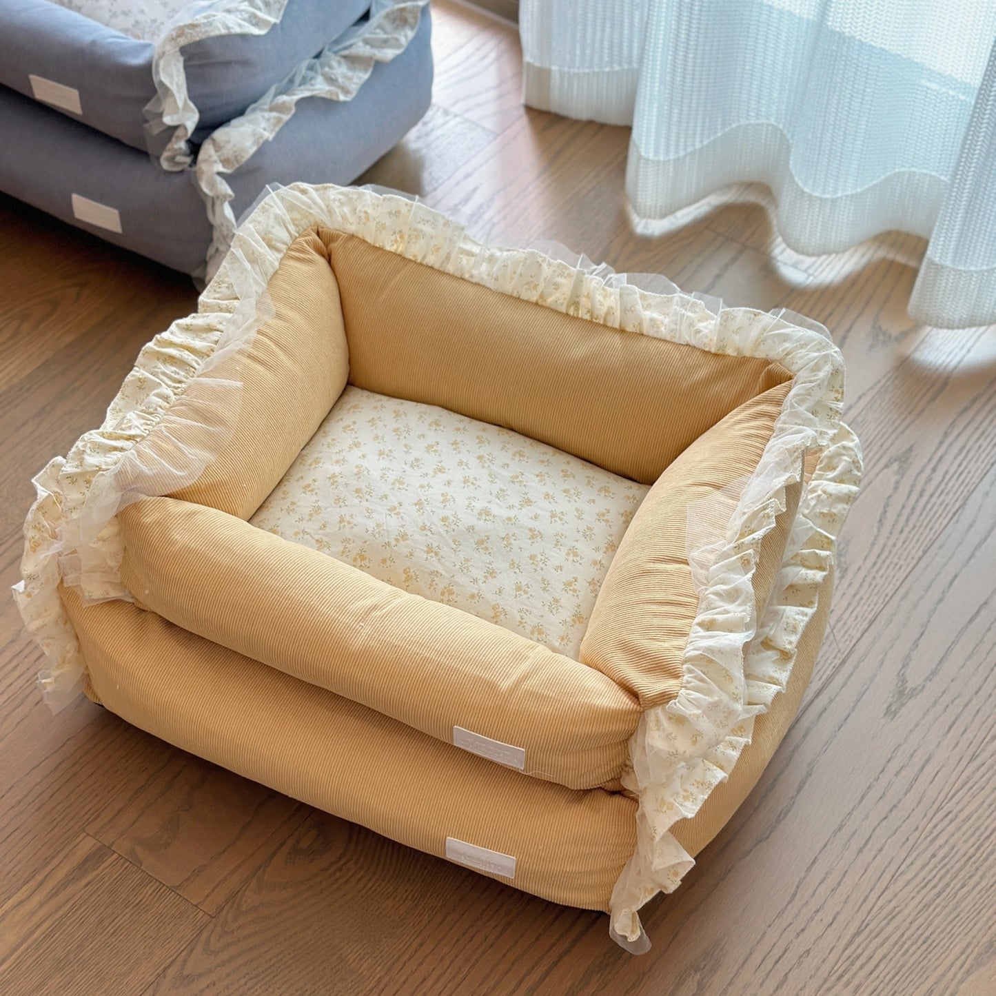 Cozy Corduroy Pet Sofa Bed