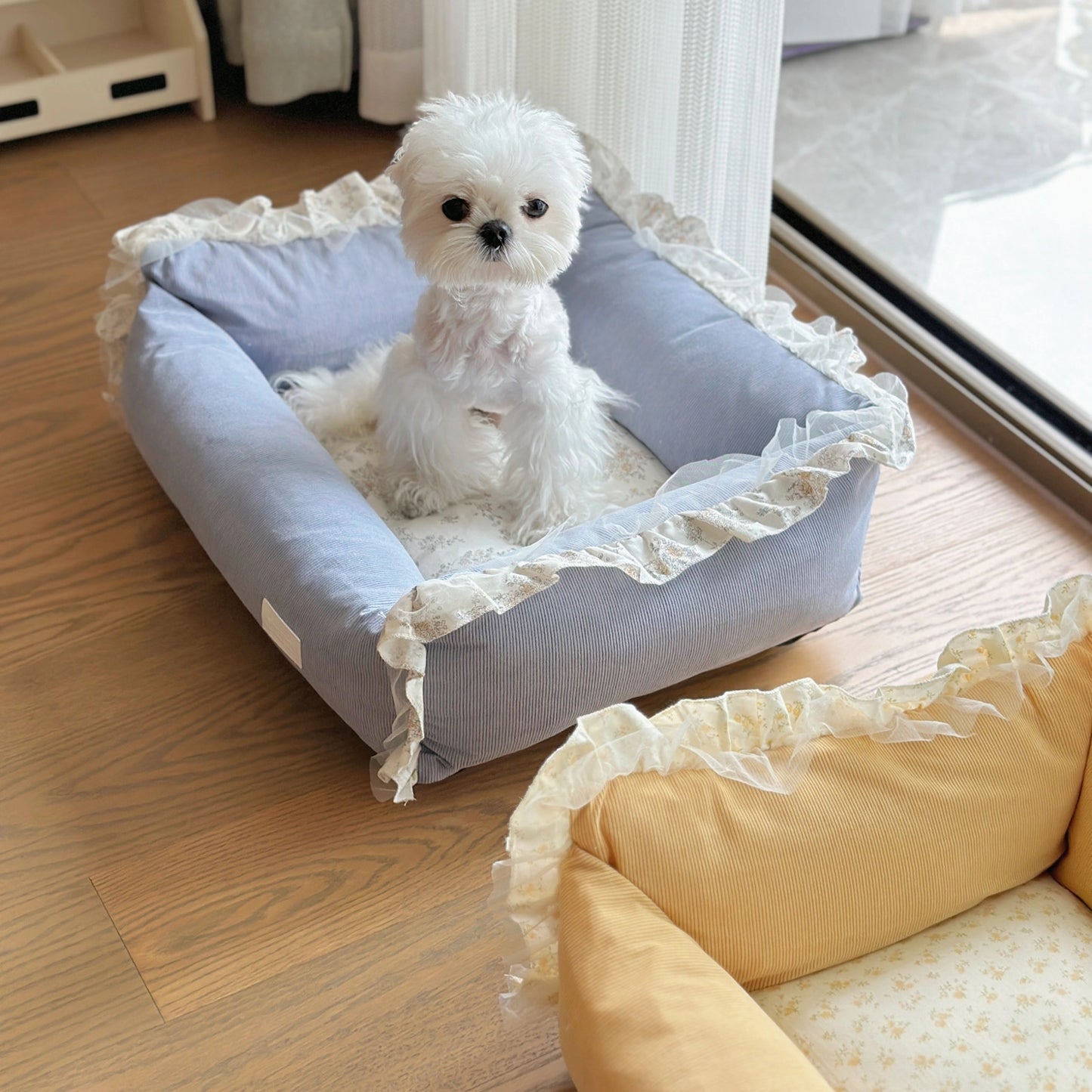 Cozy Corduroy Pet Sofa Bed