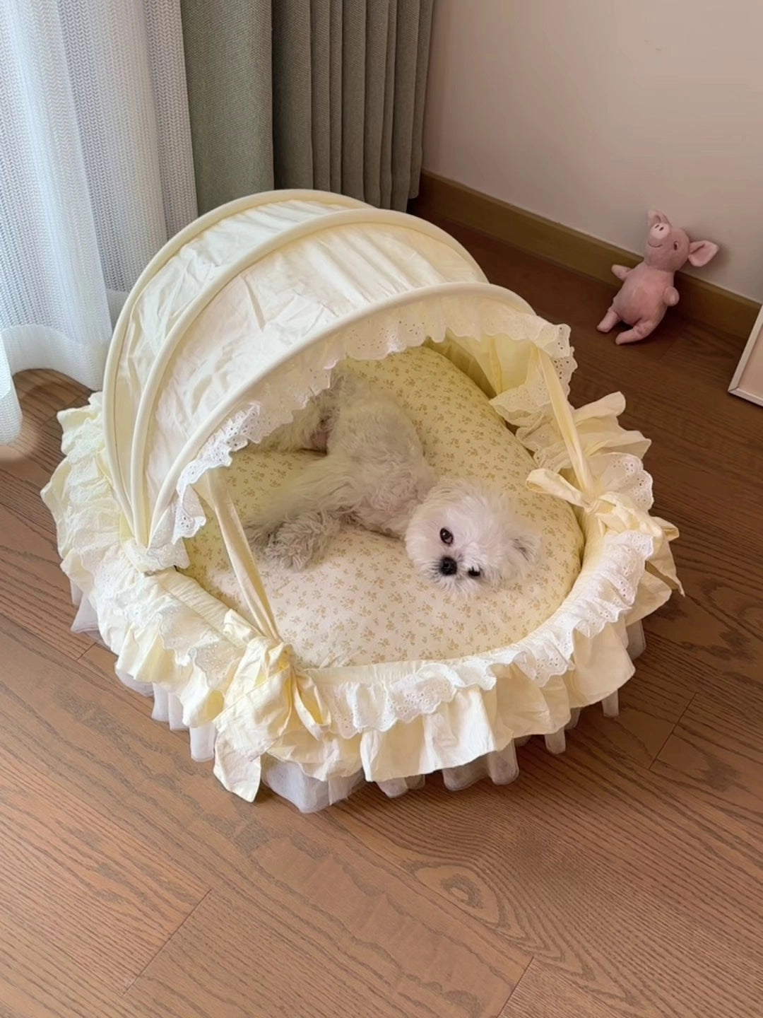 Cotton Pet Cradle Bed Tent