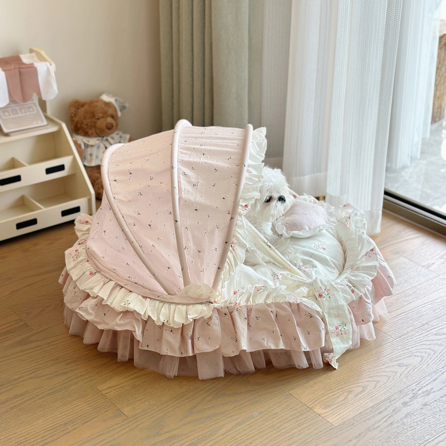 Cotton Pet Cradle Bed Tent