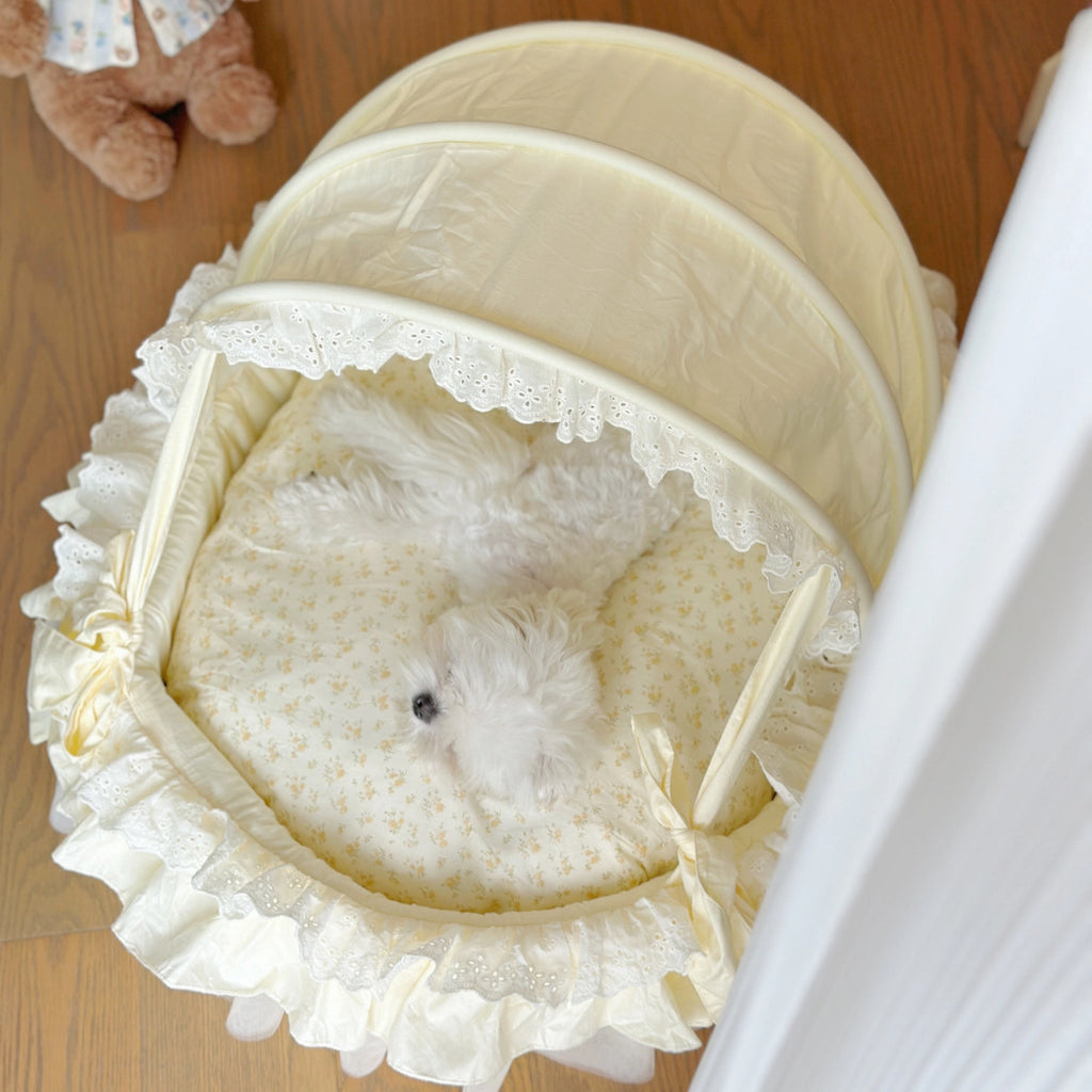 Tente-berceau en coton pour animaux