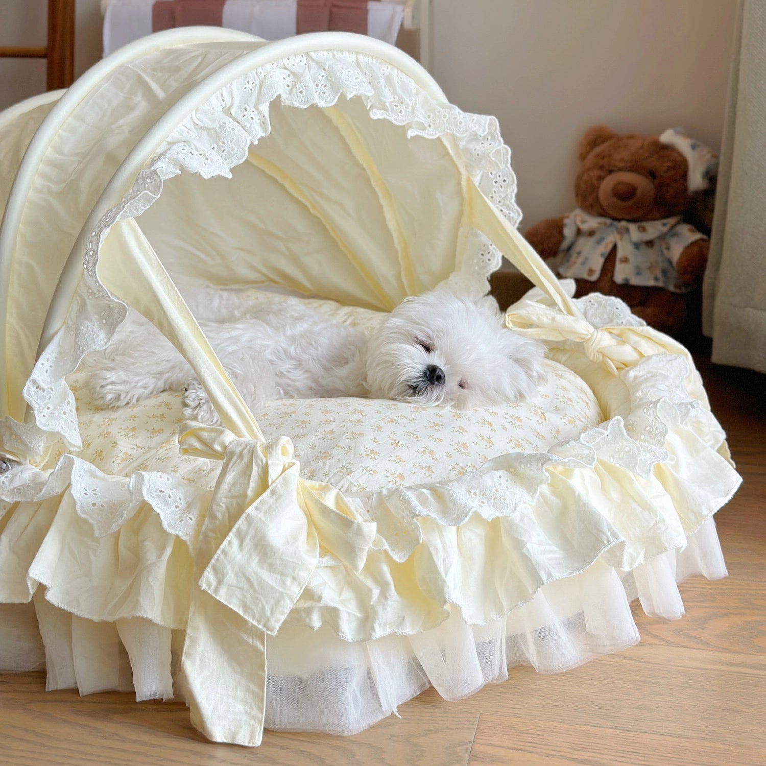 Cotton Pet Cradle Bed Tent