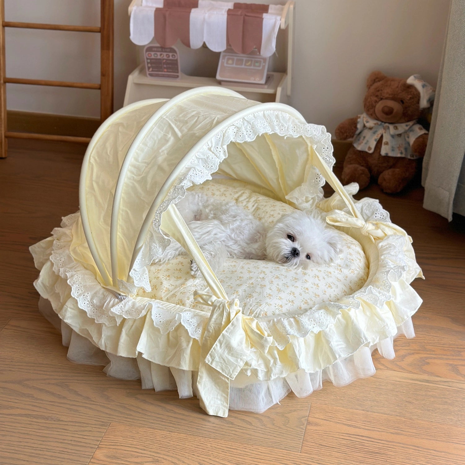 Tente-berceau en coton pour animaux