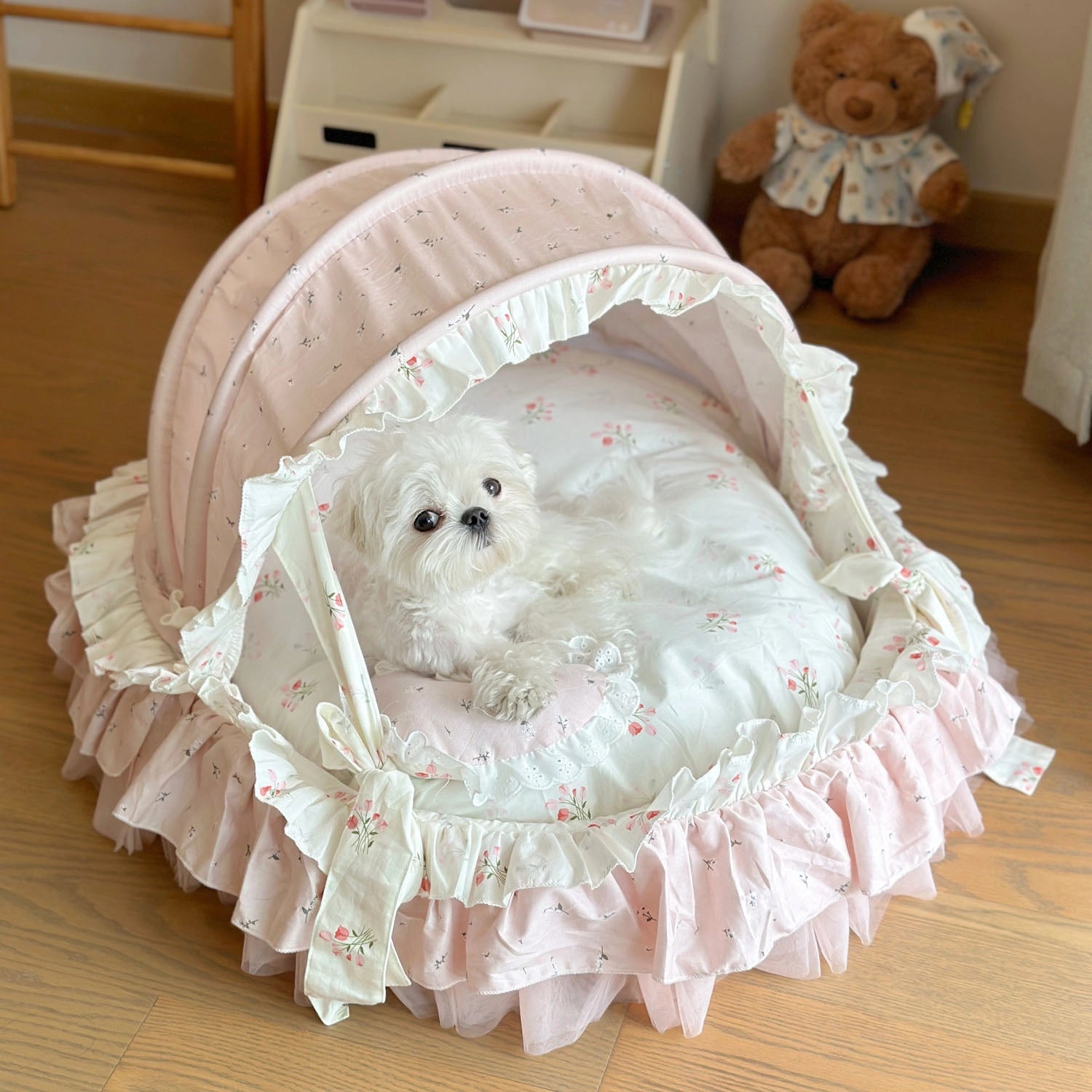Cotton Pet Cradle Bed Tent