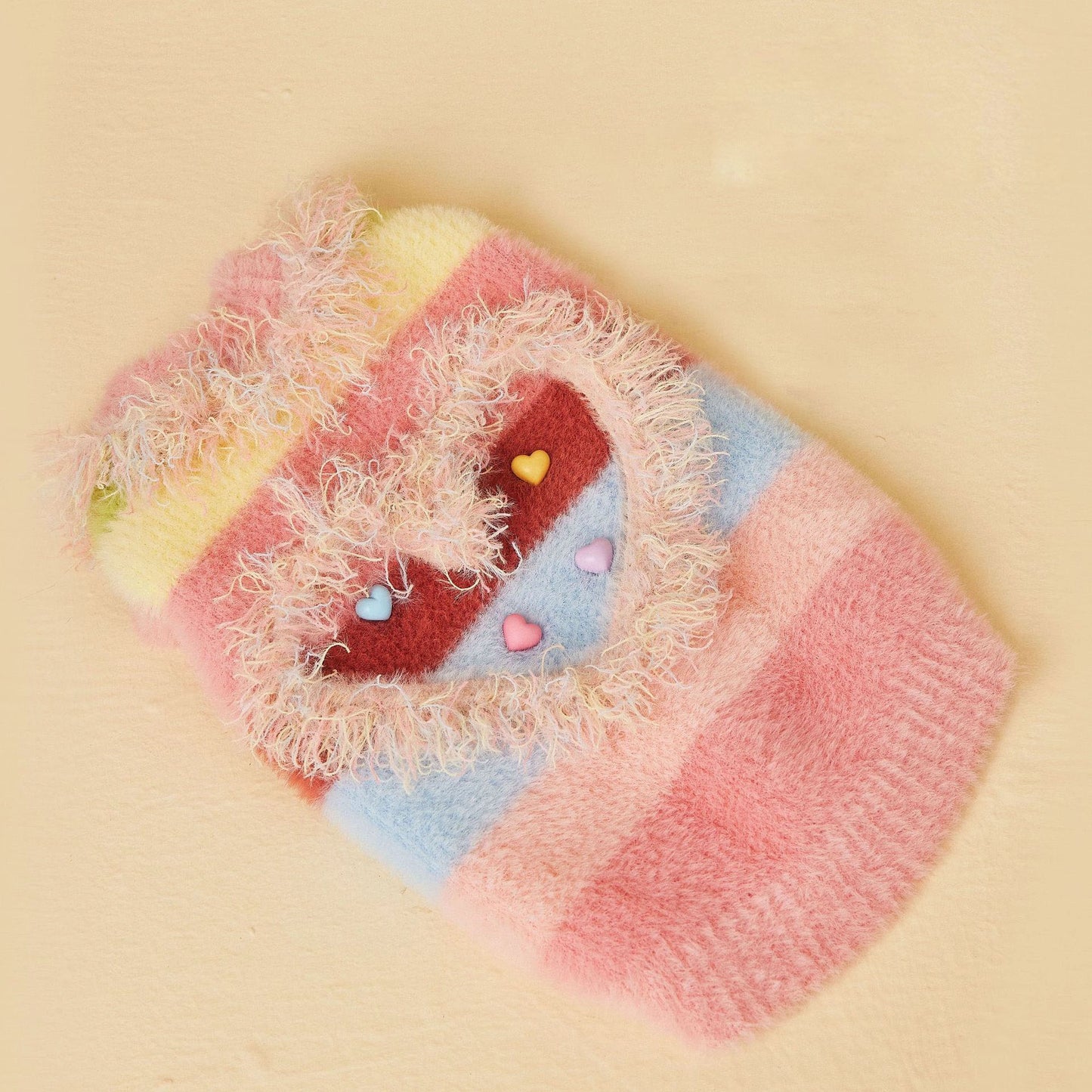 Cozy Winter Knit Dog Sweater Vest