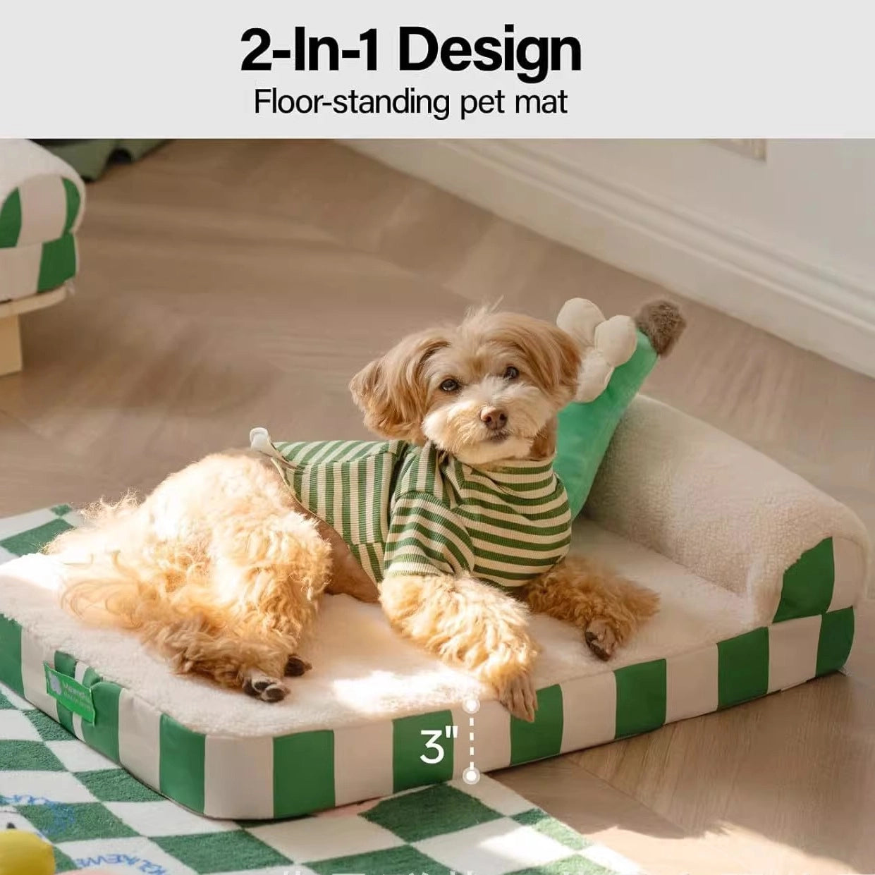 Cozy Wooden Pet Bed
