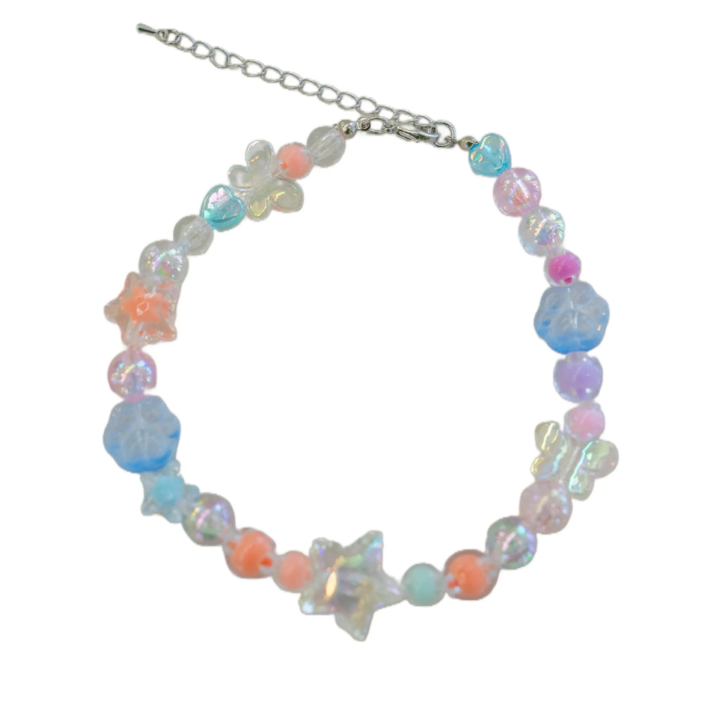 Adjustable Crystal Jelly Necklace