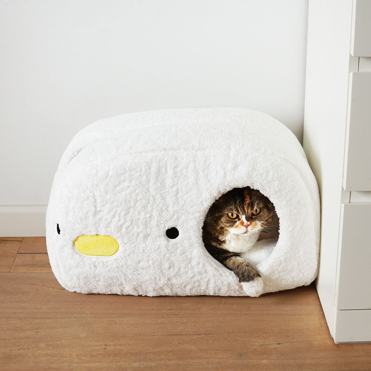 Cute Chick Steamed Bun Cat Bed