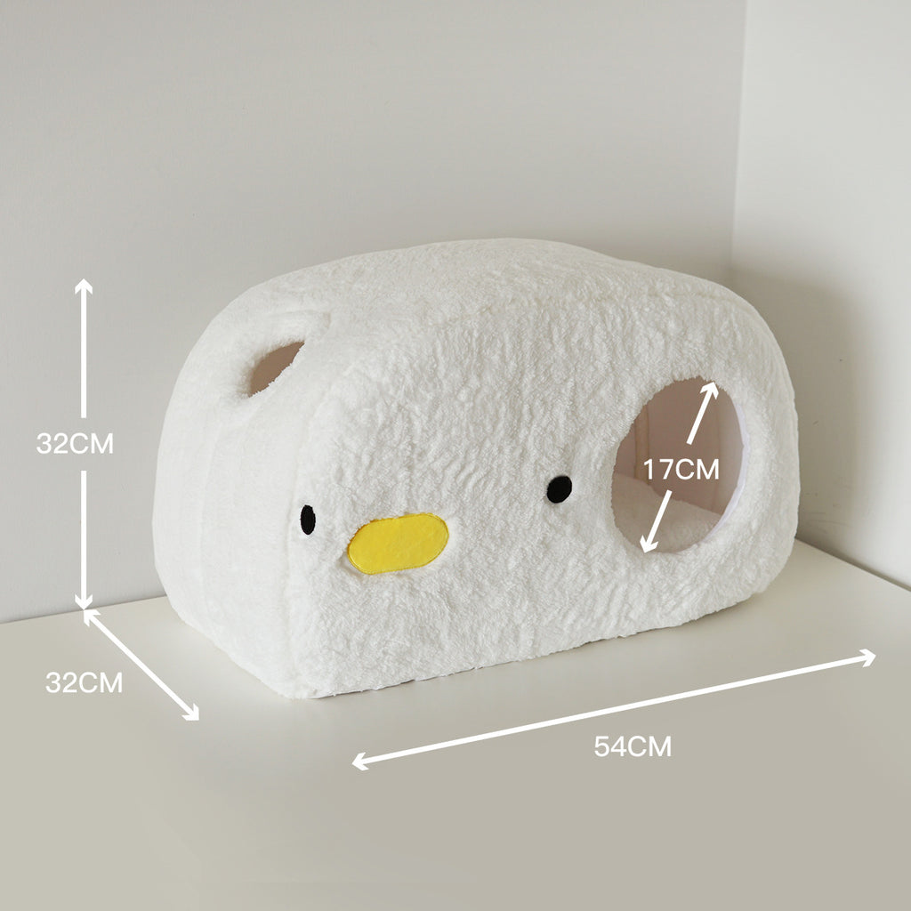 Cute Chick Steamed Bun Cat Bed