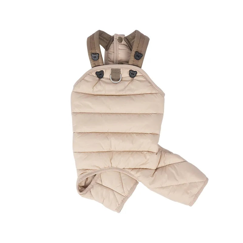 Winter Four-Leg Harness Jumpsuit for Dogs