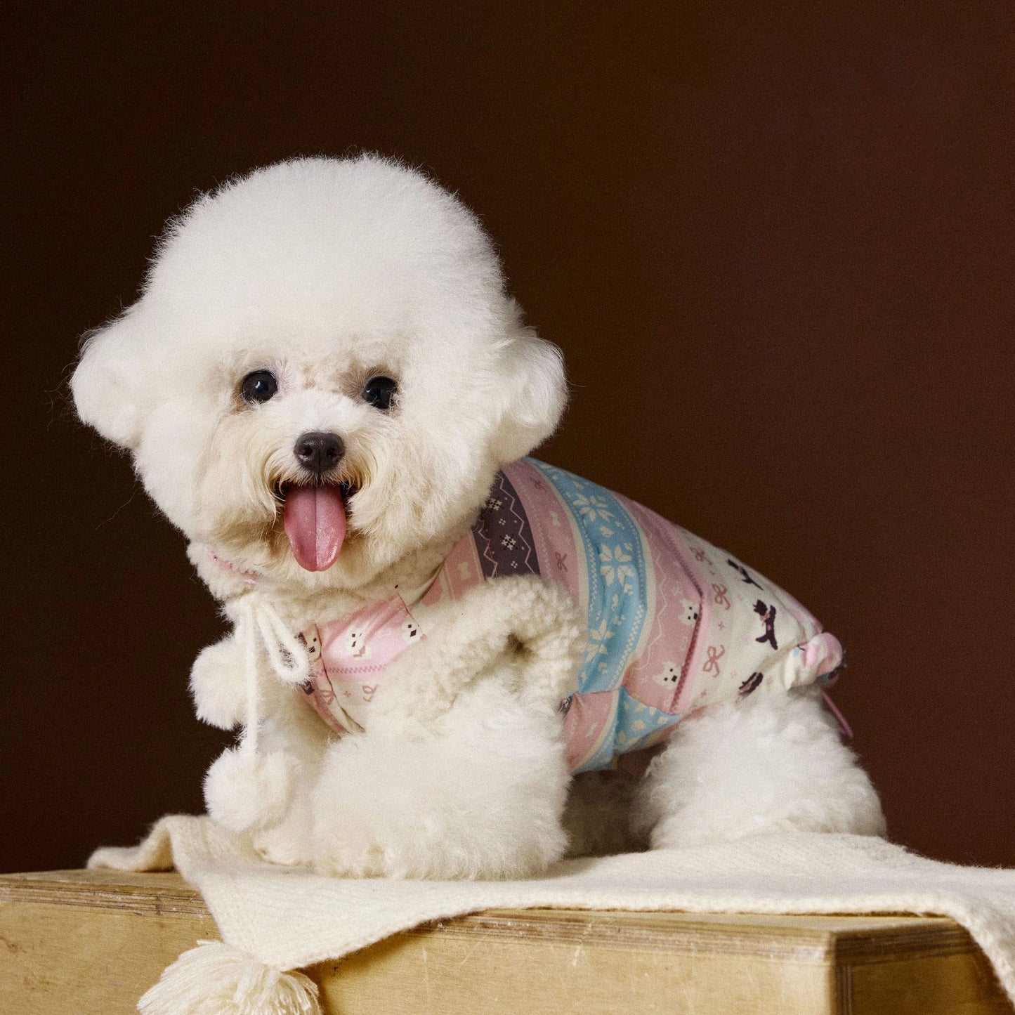 Doudoune pour chien Fair Isle