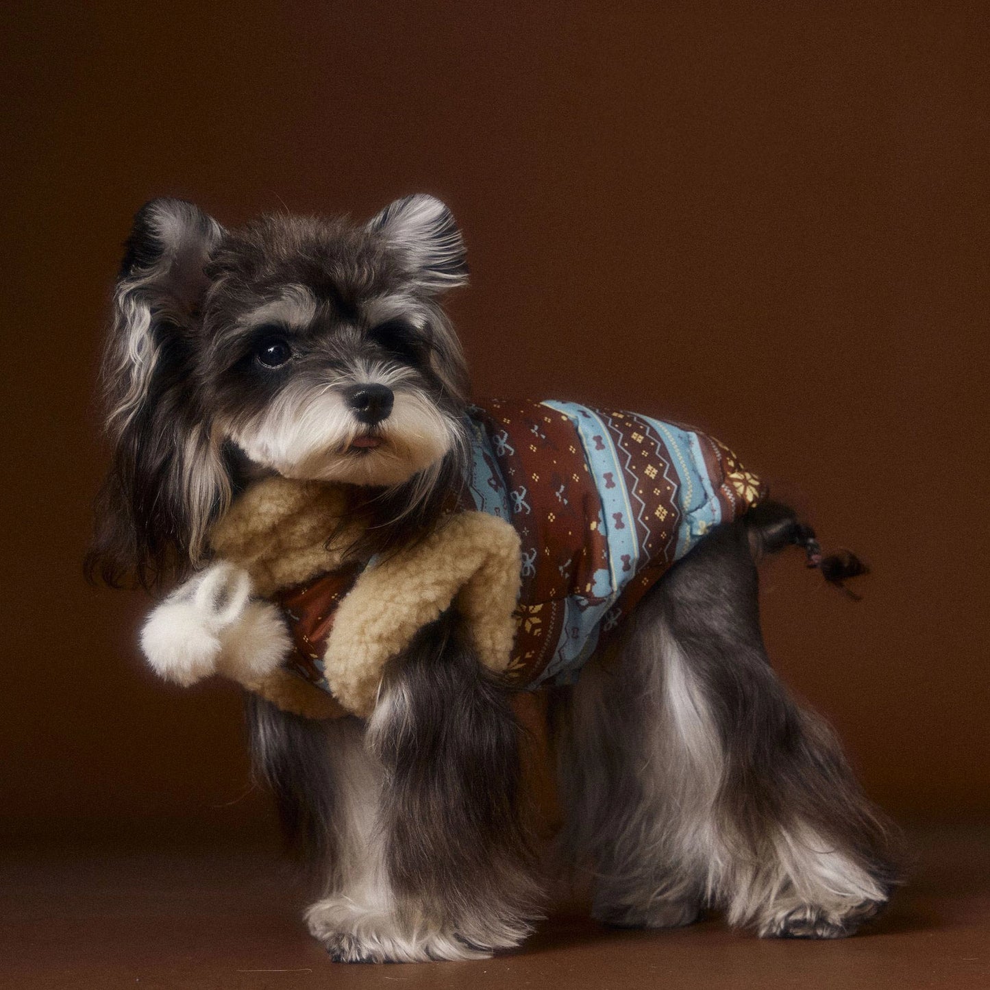 Doudoune pour chien Fair Isle