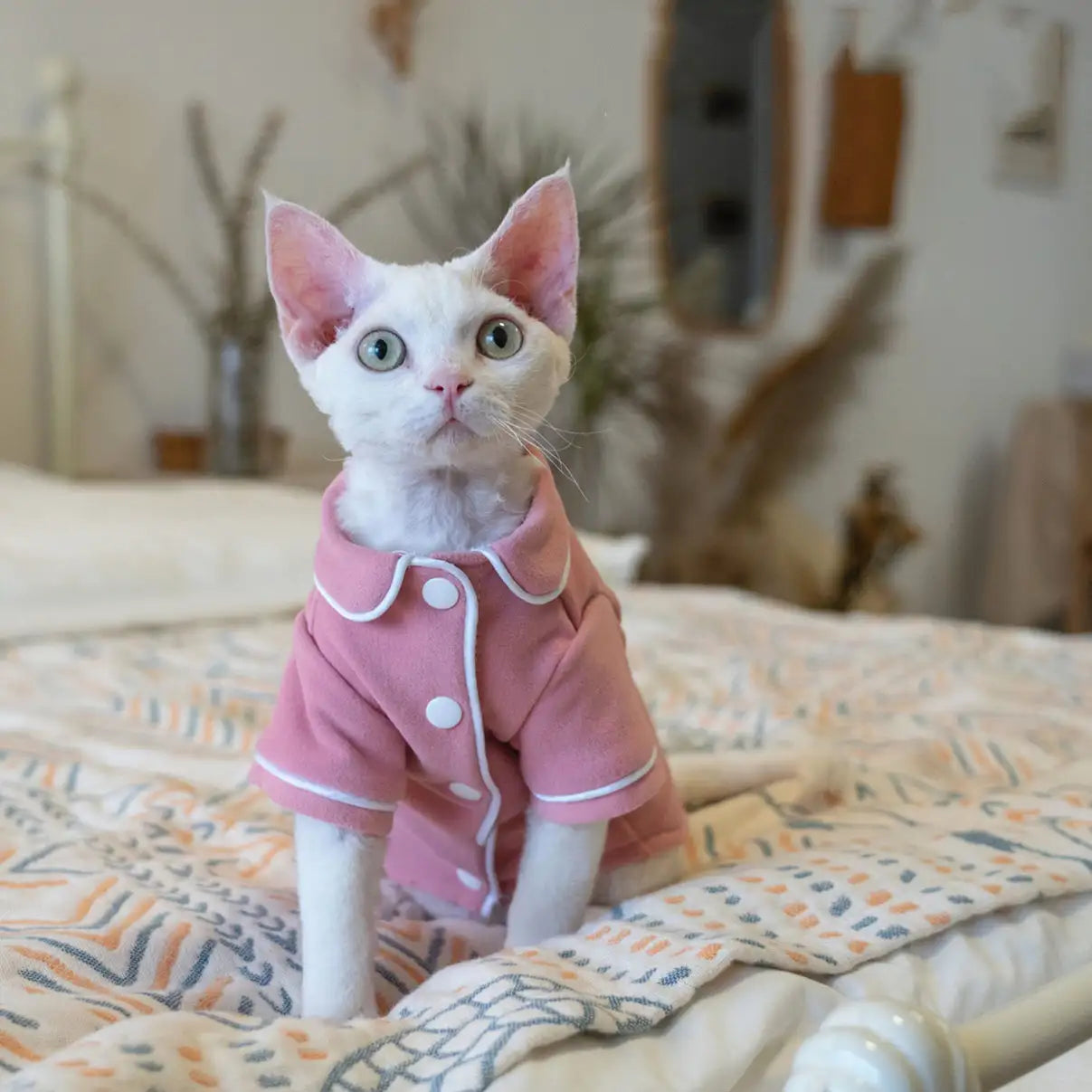 Pyjama réversible en polaire