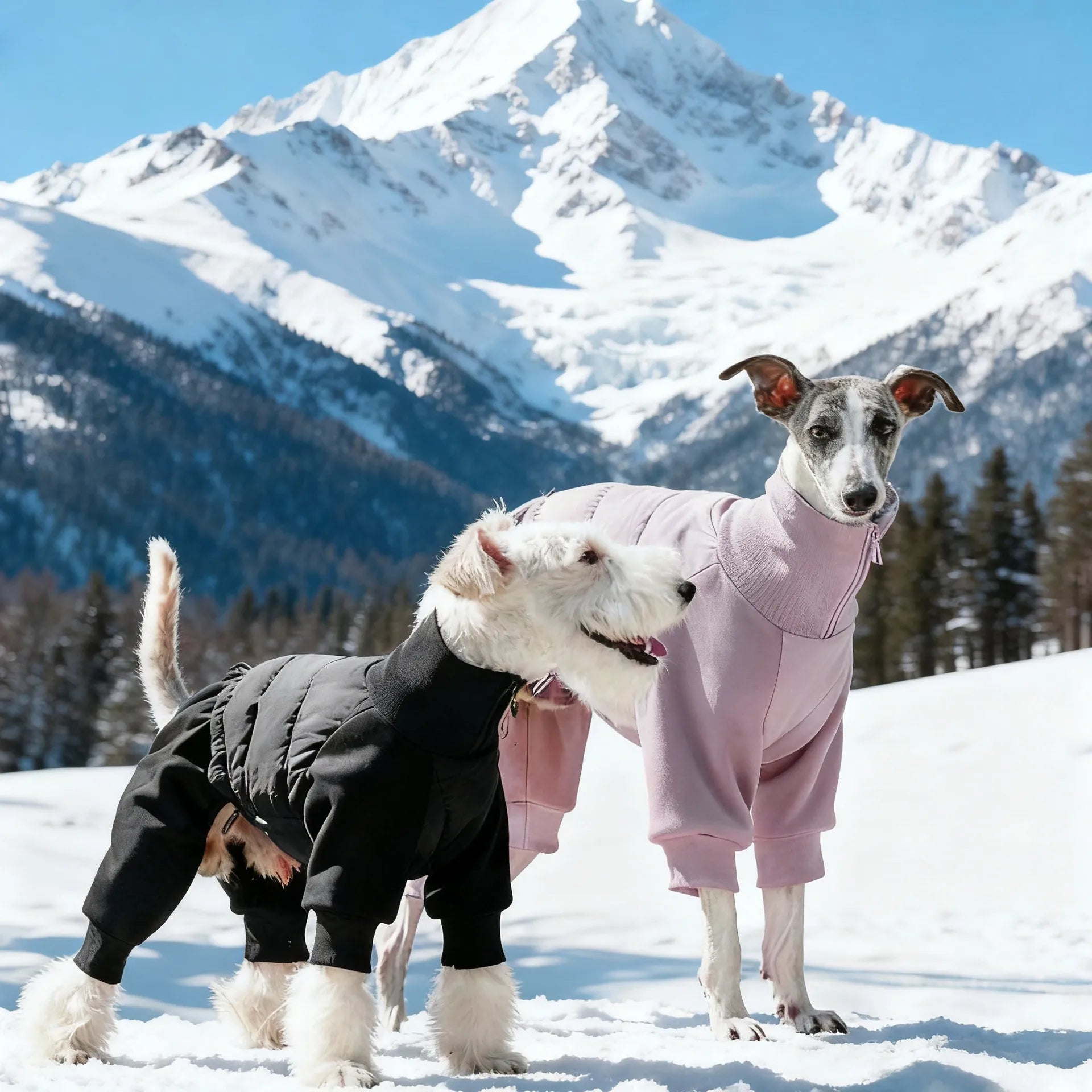 Warm Outdoor Cotton Coat for Dogs