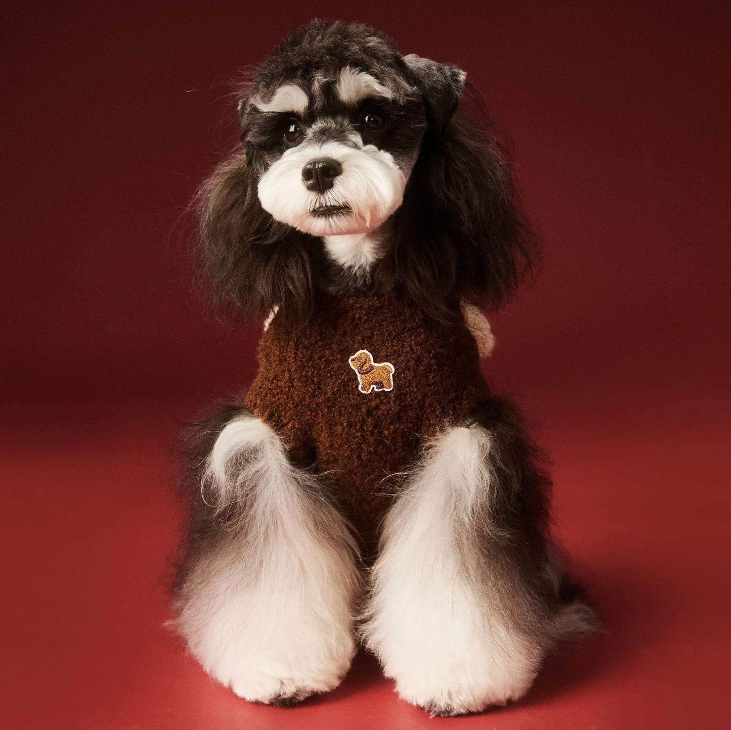 Cozy Knitted Dog Sweater Vest