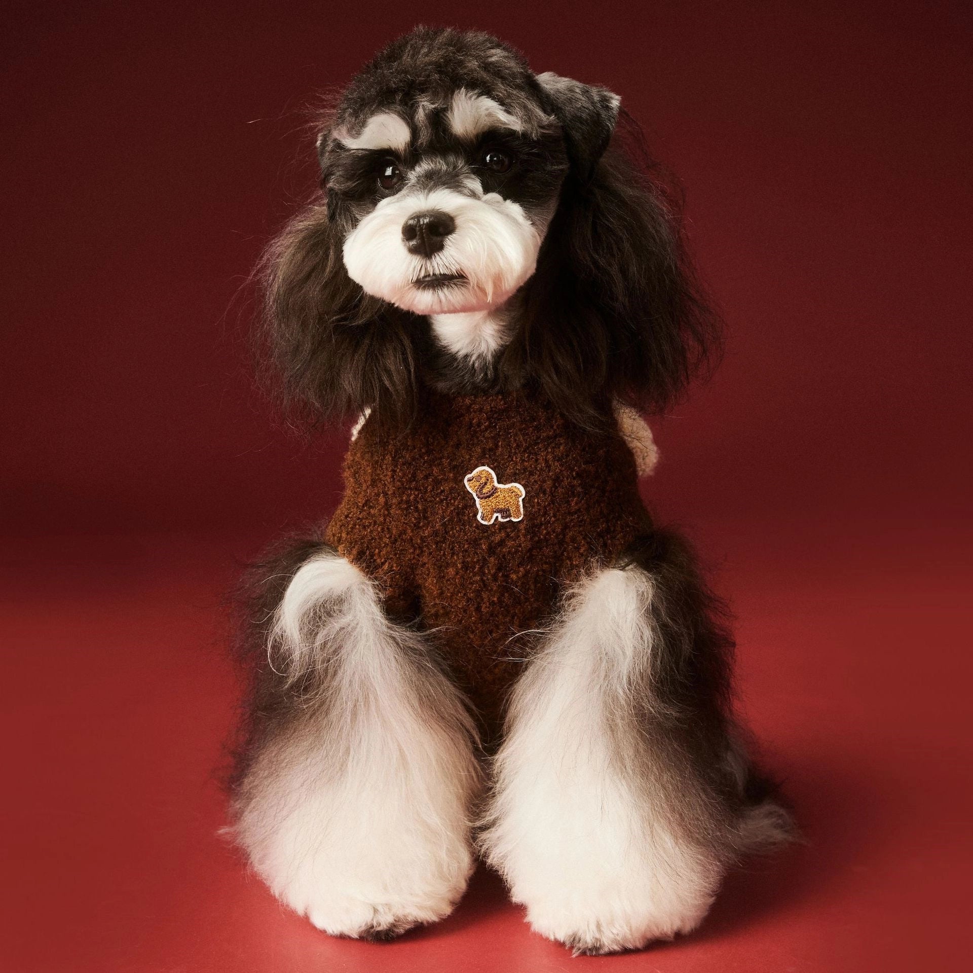 Cozy Knitted Dog Sweater Vest