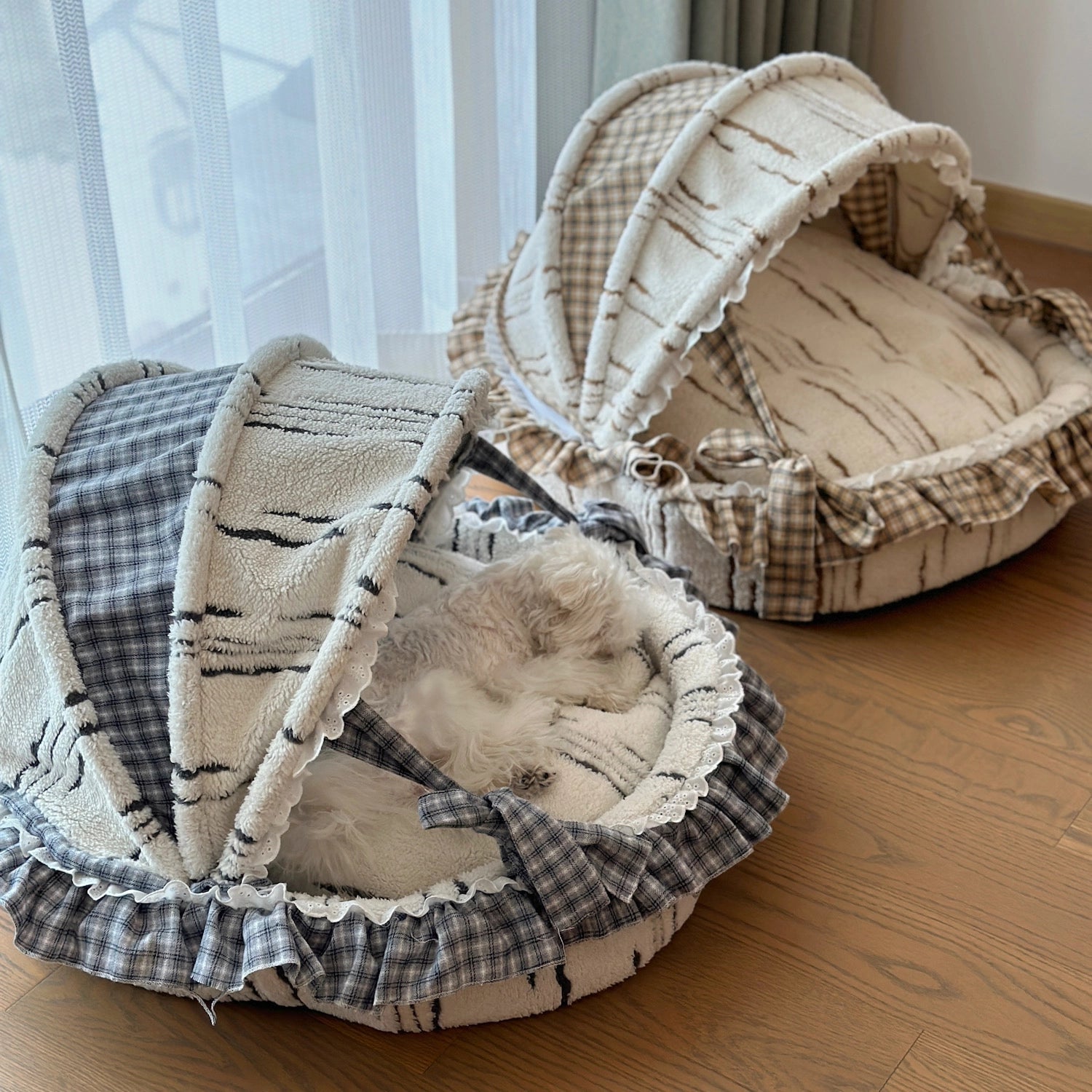 Luxury Pet Tent Bed