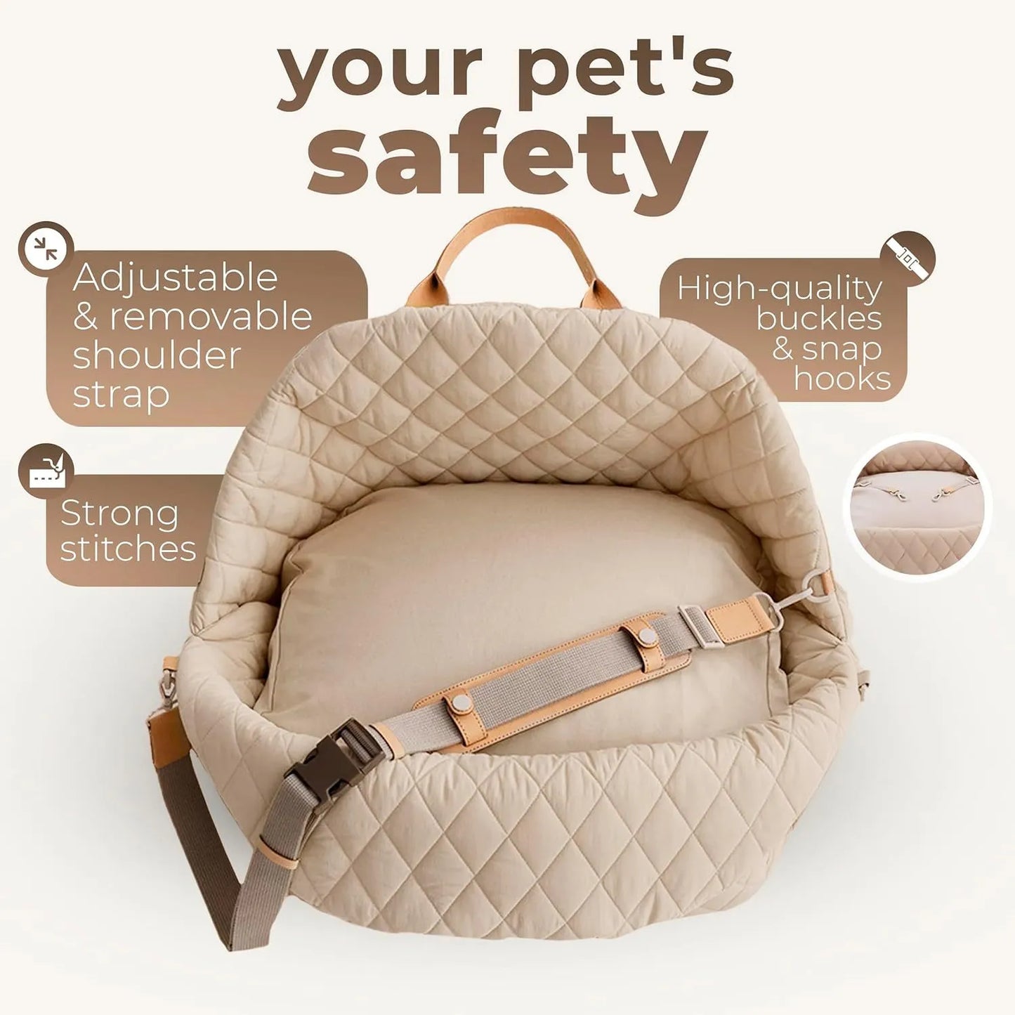 Pet Car Travel Bag