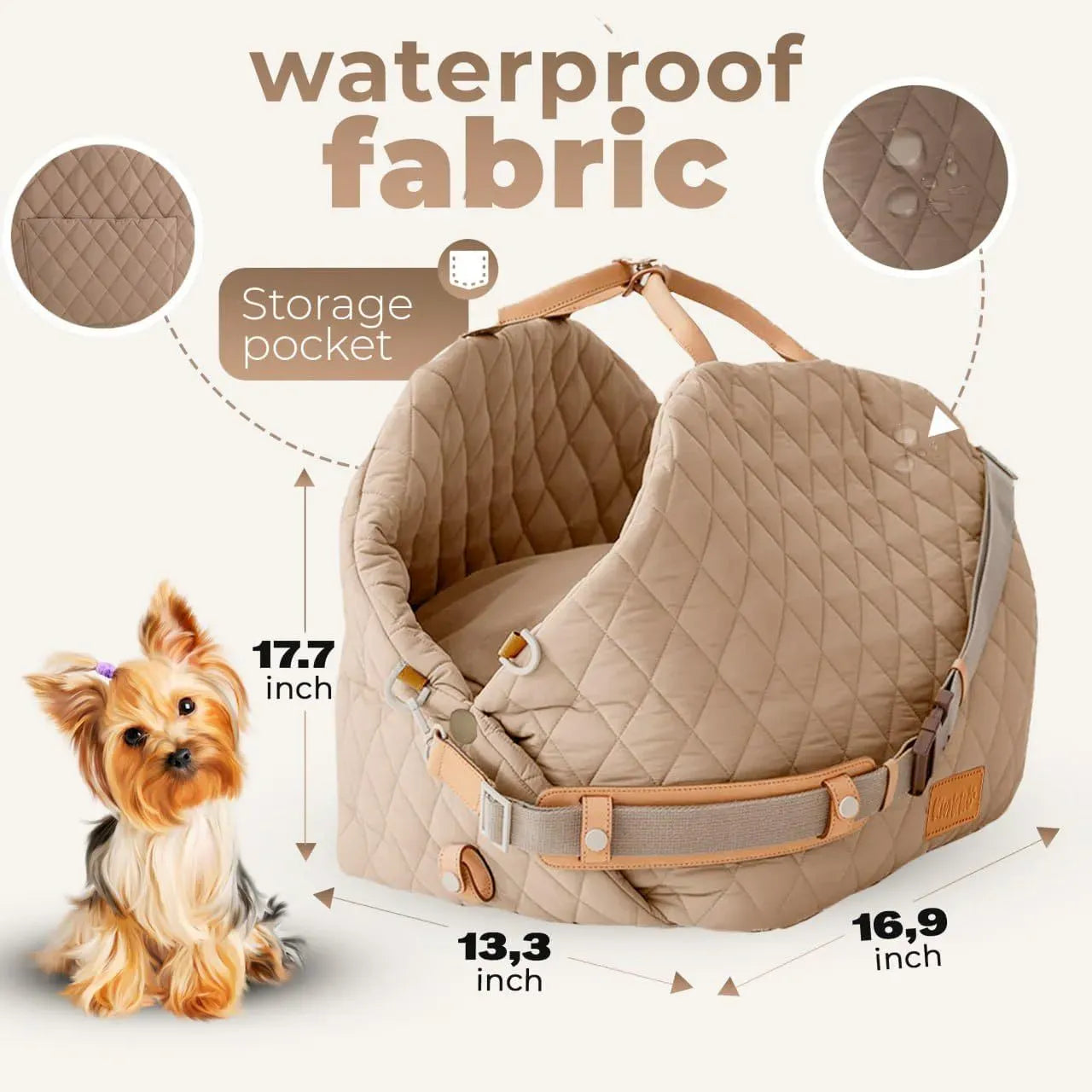 Pet Car Travel Bag