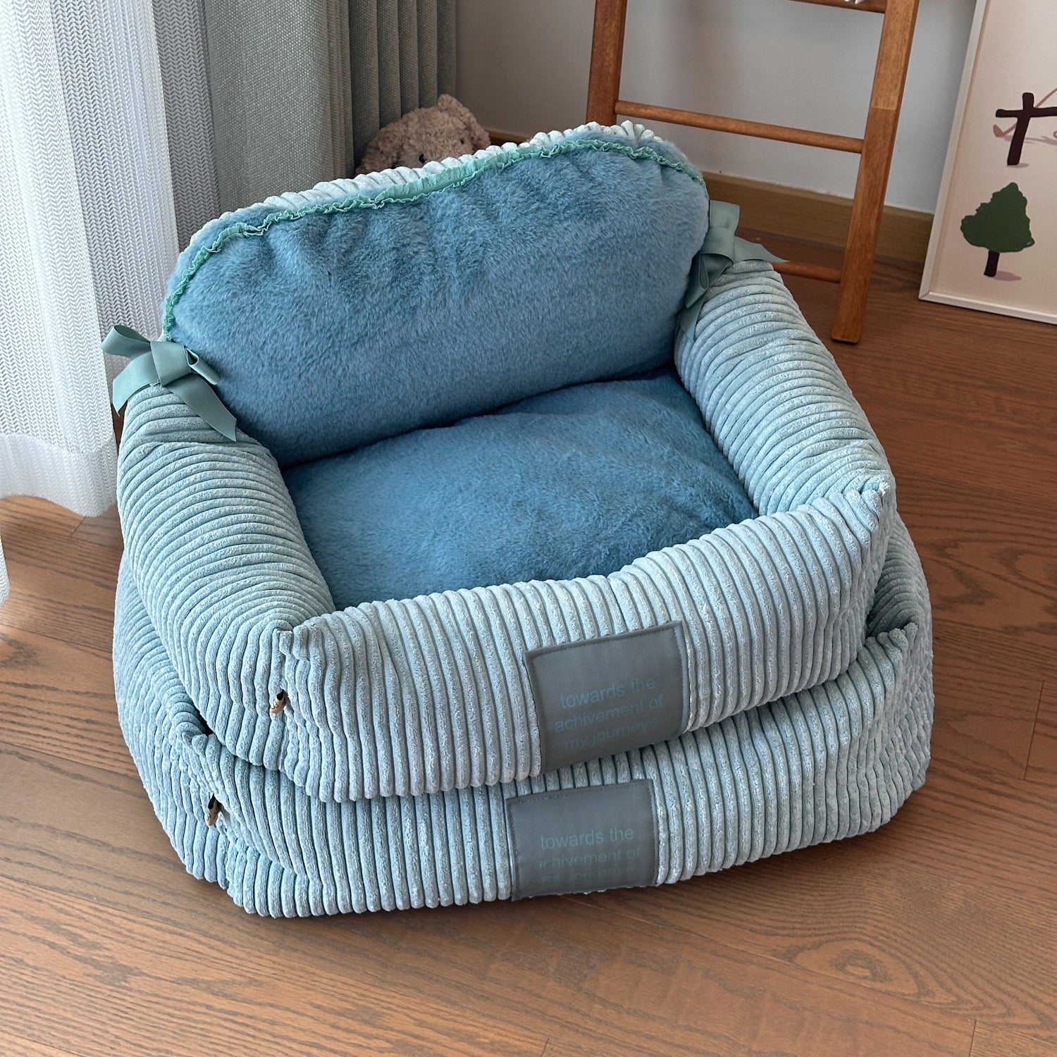 Plush Winter Pet Sofa Bed