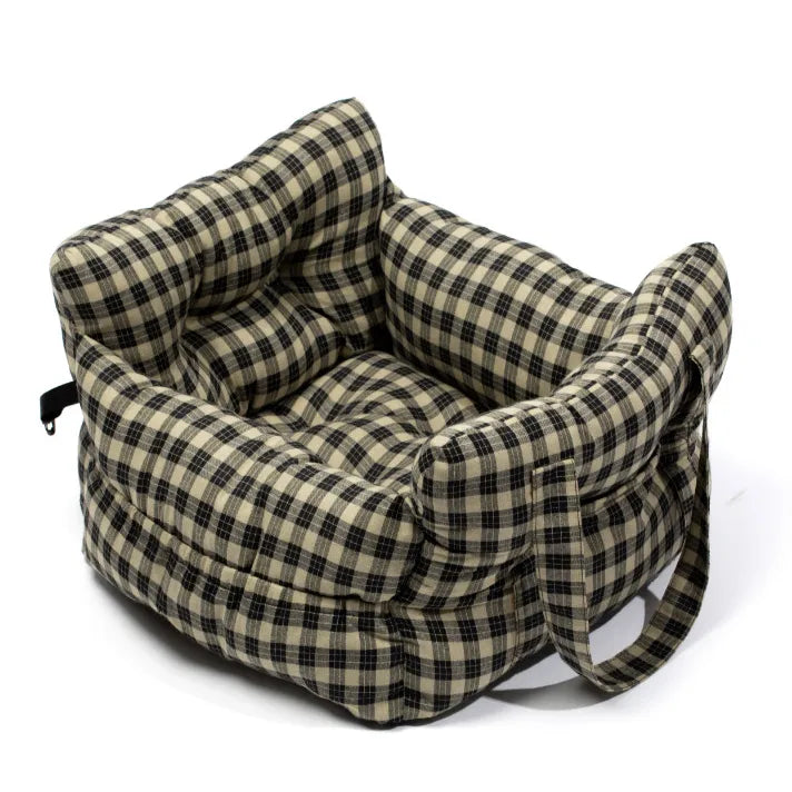 Portable Dog Car Seat & Carrier Bed