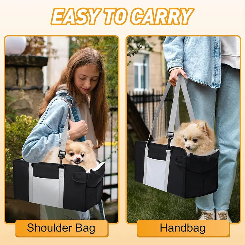 Portable Dog Car Seat for Small Dogs