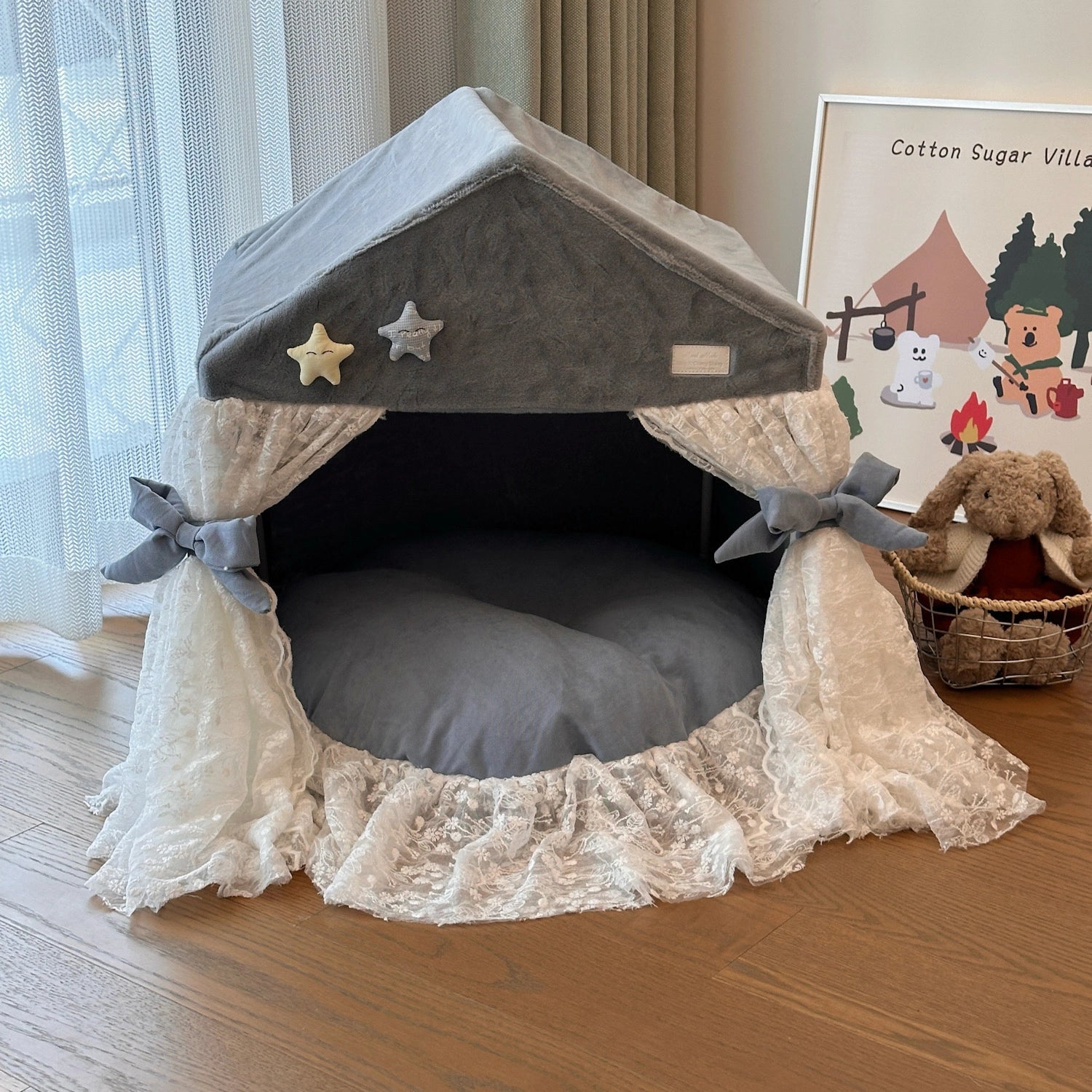 Princess Lace Pet Bed House
