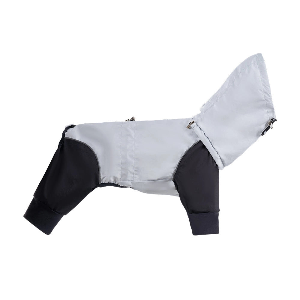 Waterproof Four-Leg Dog Raincoat