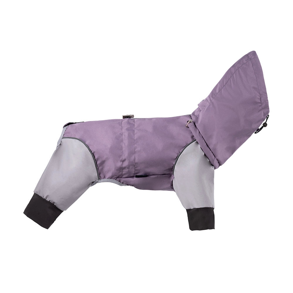 Imperméable pour chien à quatre pattes