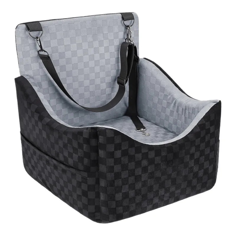 Velvet Car Booster Seat