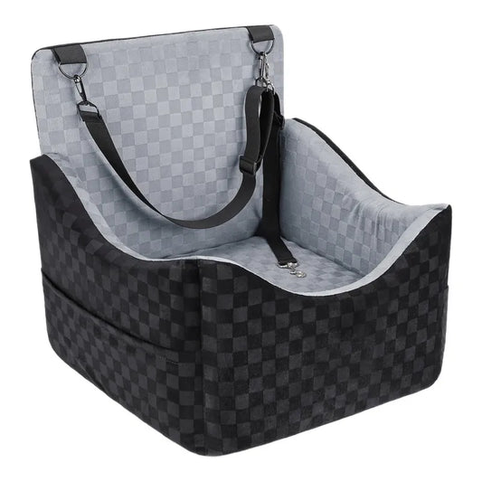 Velvet Car Booster Seat