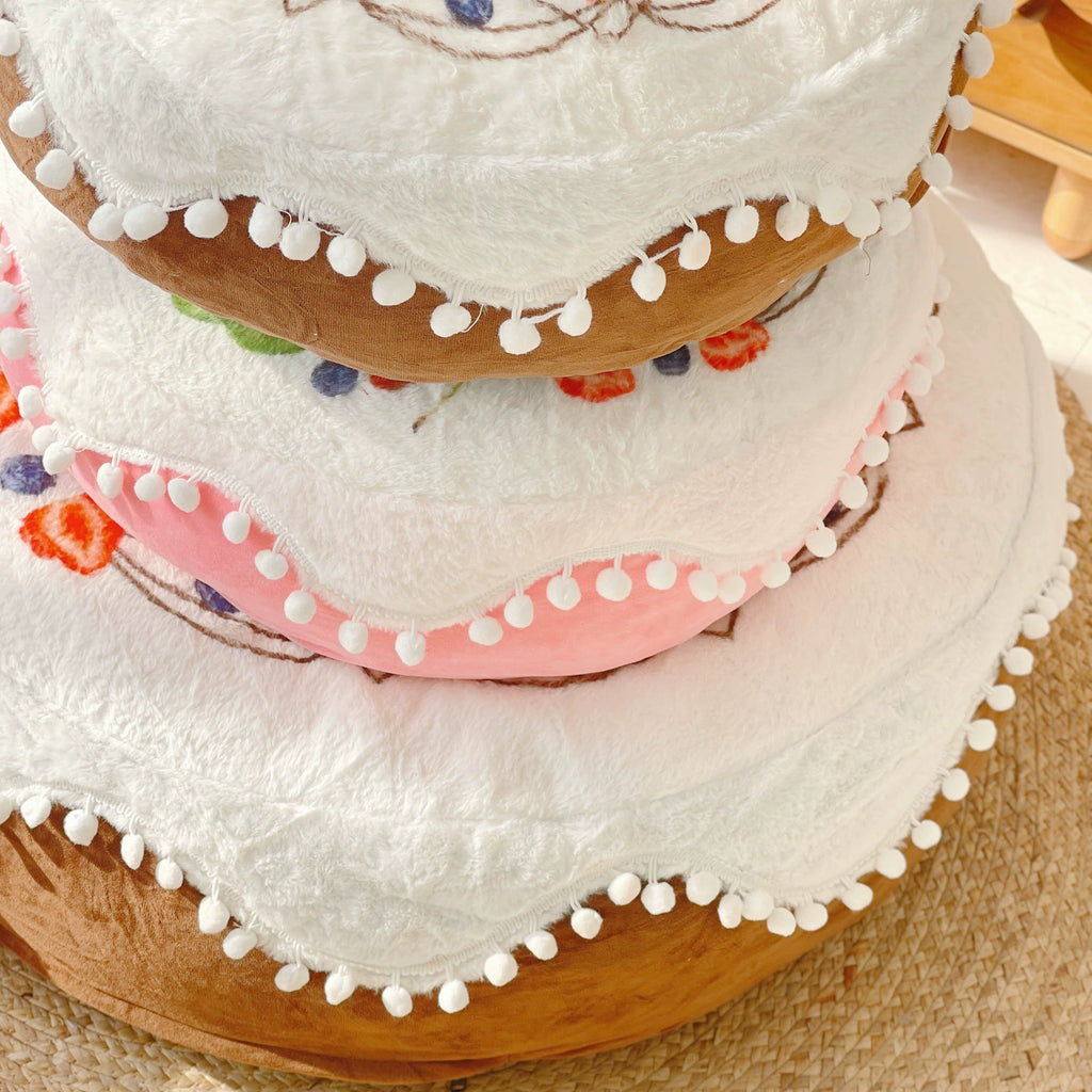 Washable Cake-Shaped Pet Bed