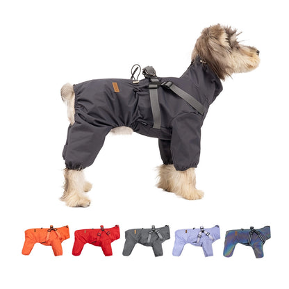 Imperméable d'extérieur pour chien à quatre pattes