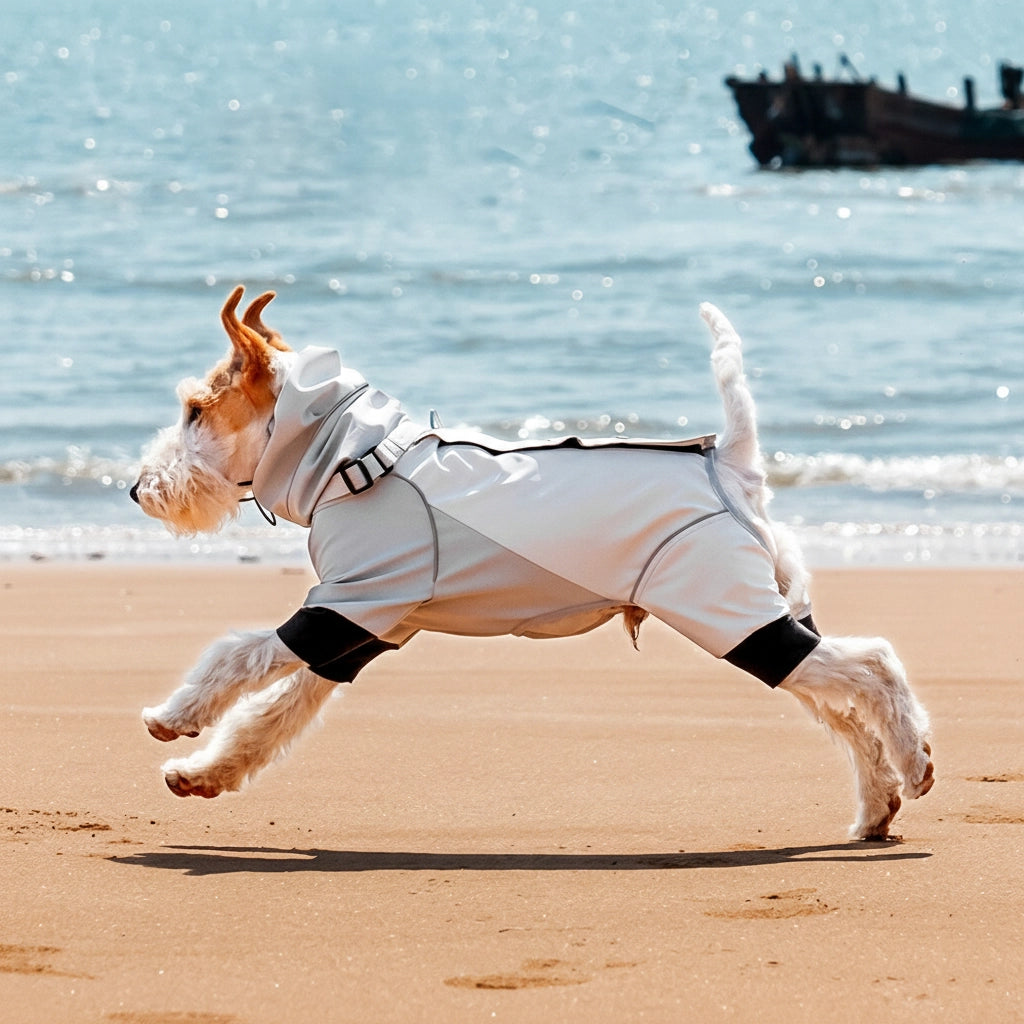 Waterproof Four-Leg Dog Raincoat