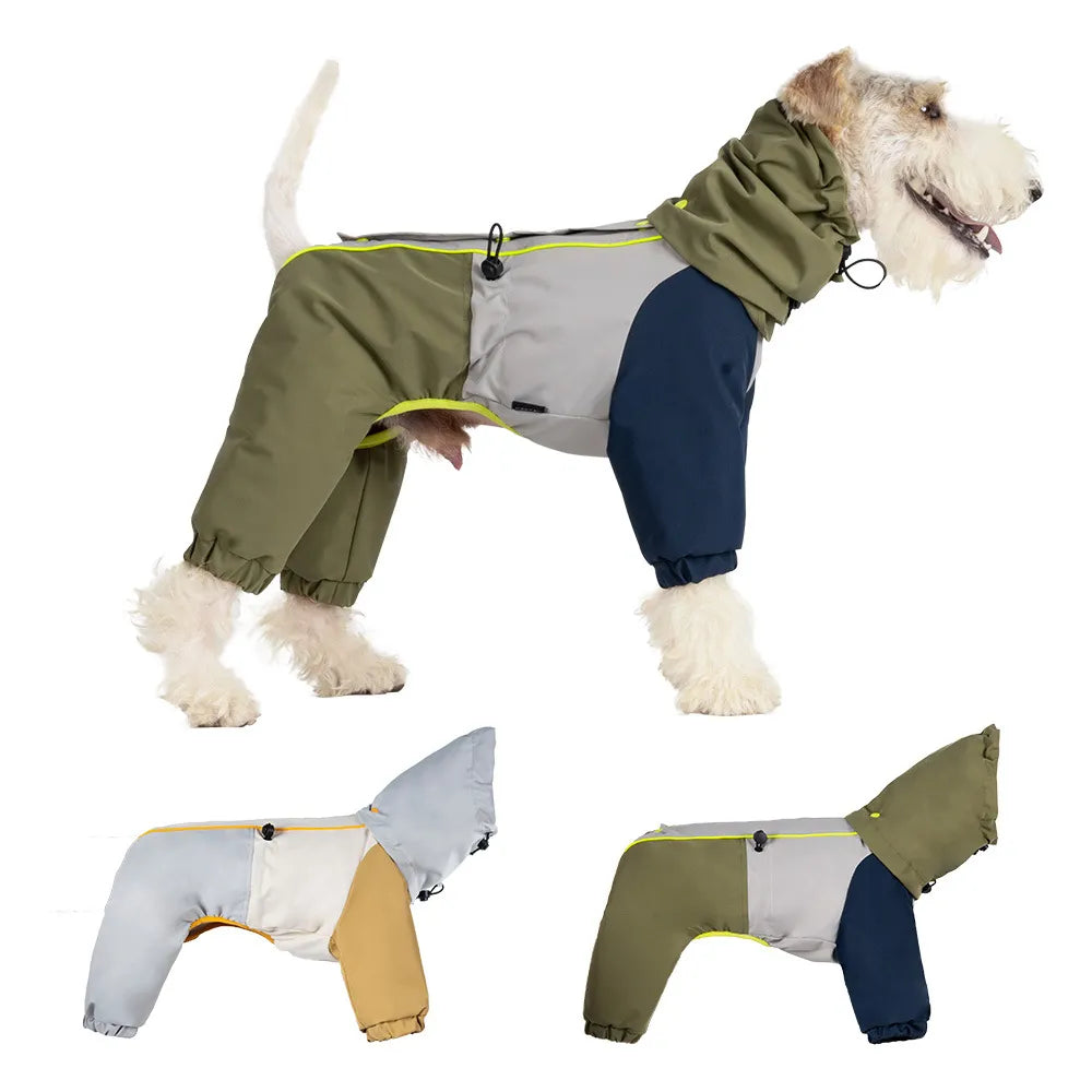 Winter Dog Snowsuit – Waterproof & Windproof