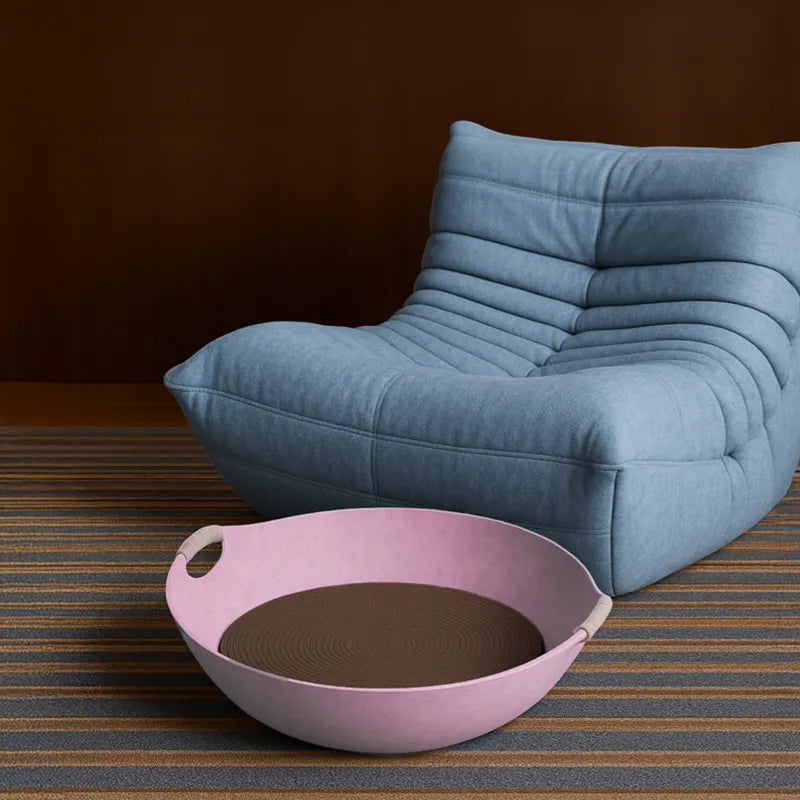 Handcrafted Wool Felt Cat Bed