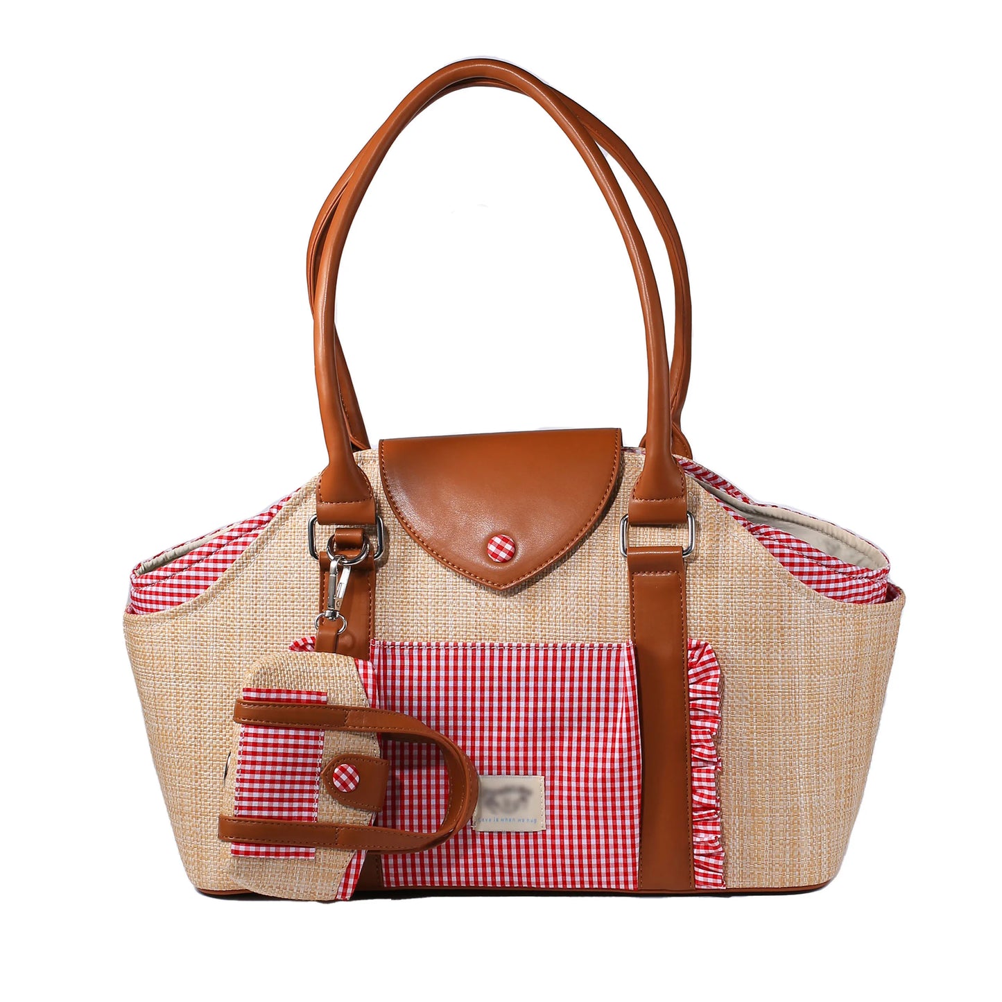 Lightweight Woven Pet Carrier Bag