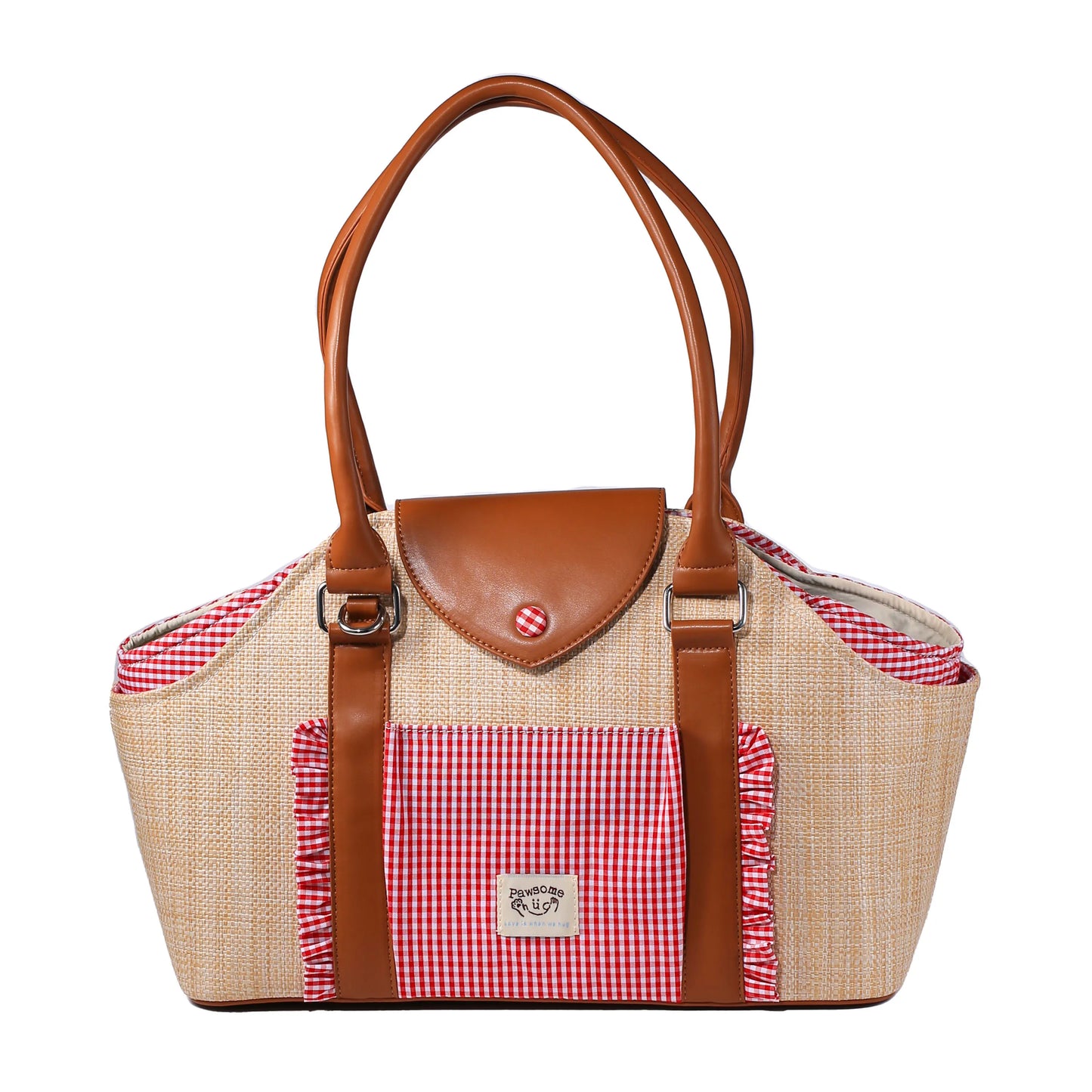 Lightweight Woven Pet Carrier Bag